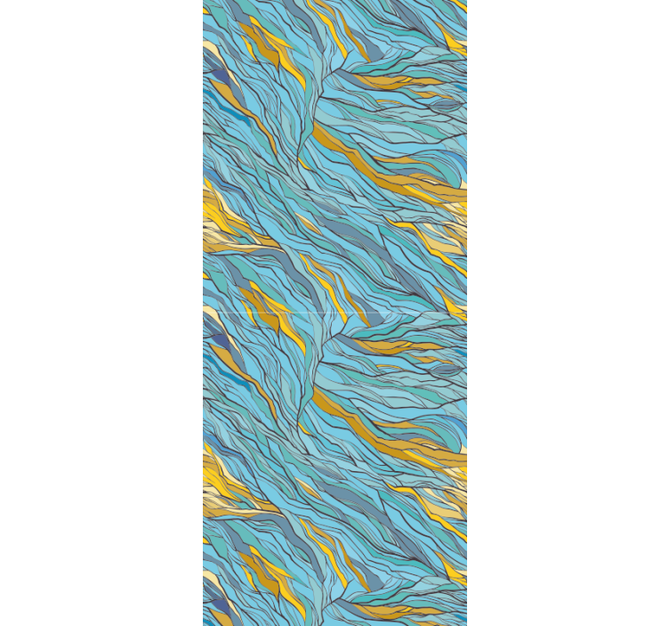 Conceptual Natural Movement wallpaper abstract - TenStickers