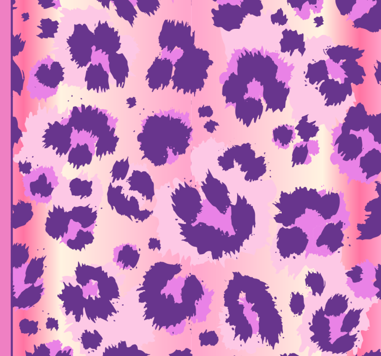 Pink Fur Abstract Wallpaper - TenStickers