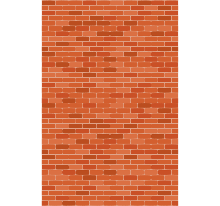 Brick wallpaper with brick wall effect - TenStickers