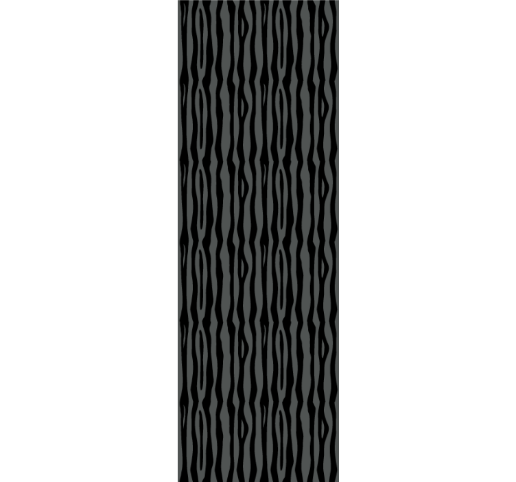 Striped wallpaper wavy striped pattern - TenStickers