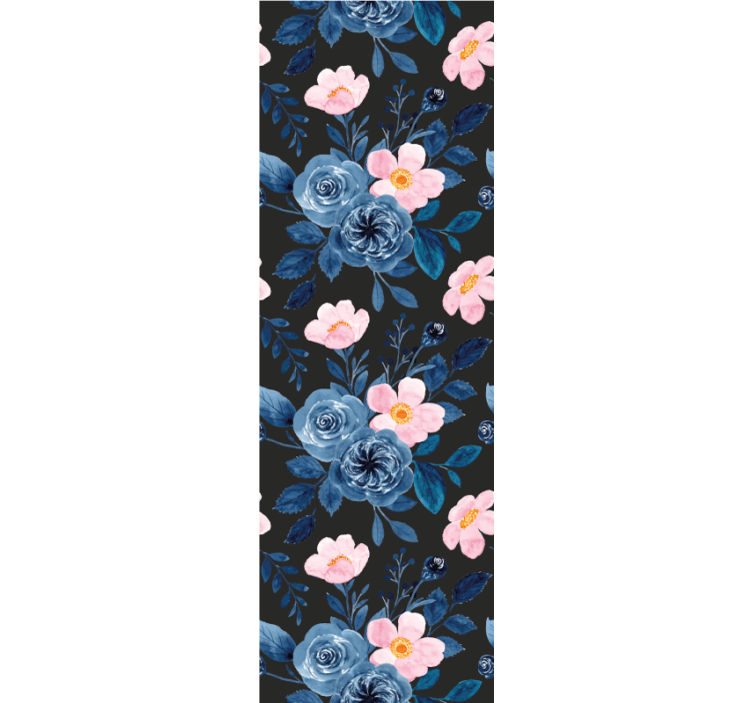 Botanical Floral Elegance flower wallpaper - TenStickers