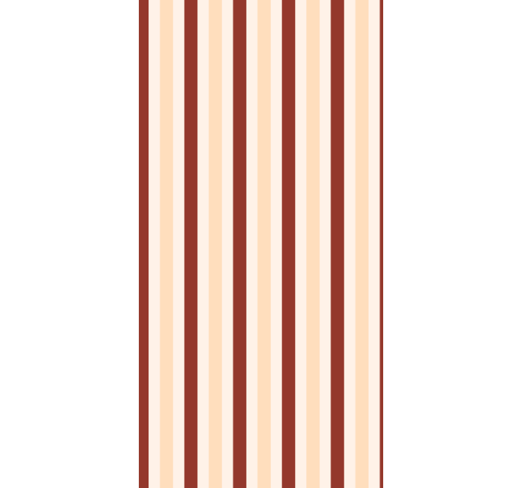 Striped Interior horizontal wallpaper - TenStickers
