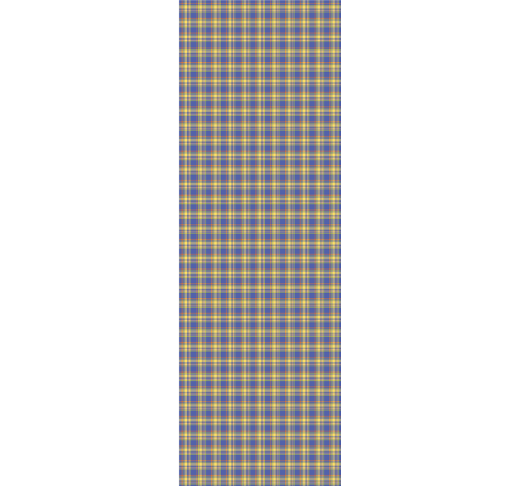 Geometric Plaid Pattern square wallpaper - TenStickers