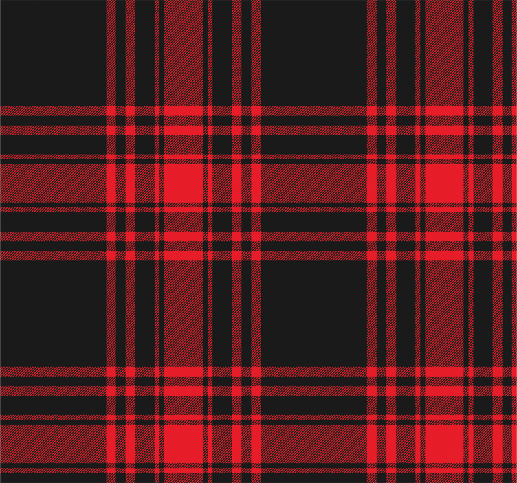 Classic Plaid striped wallpaper - TenStickers