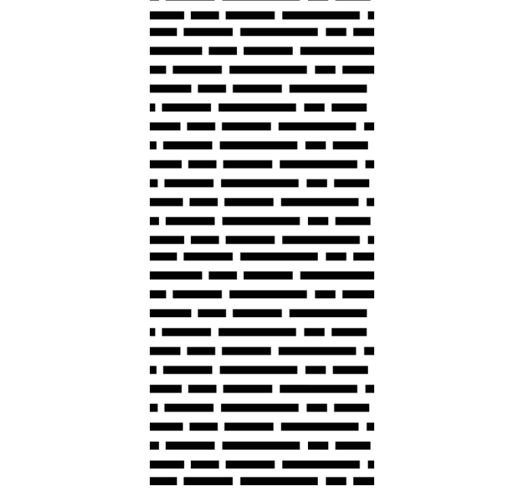 Horizontal wallpaper horizontal grid - TenStickers