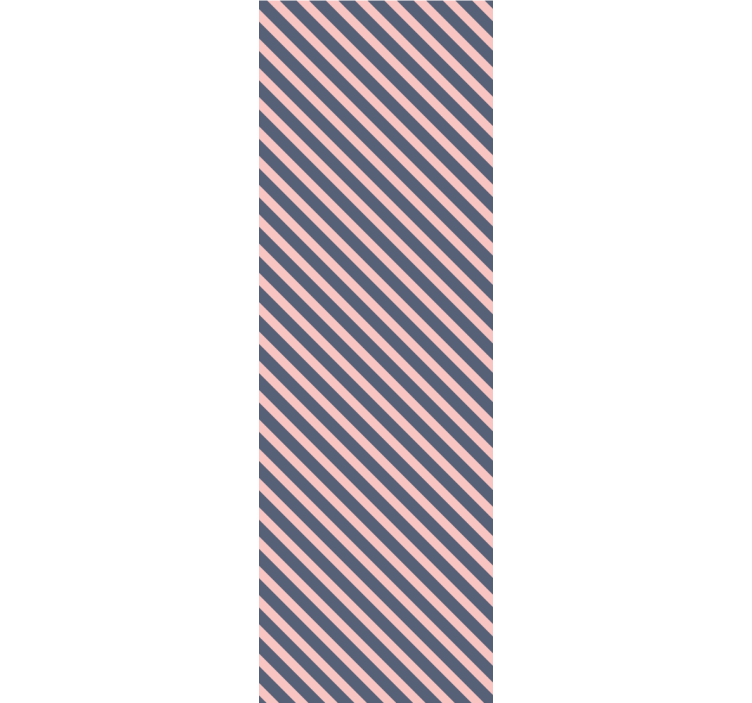 Diagonal Stripe Harmony horizontal wallpaper - TenStickers