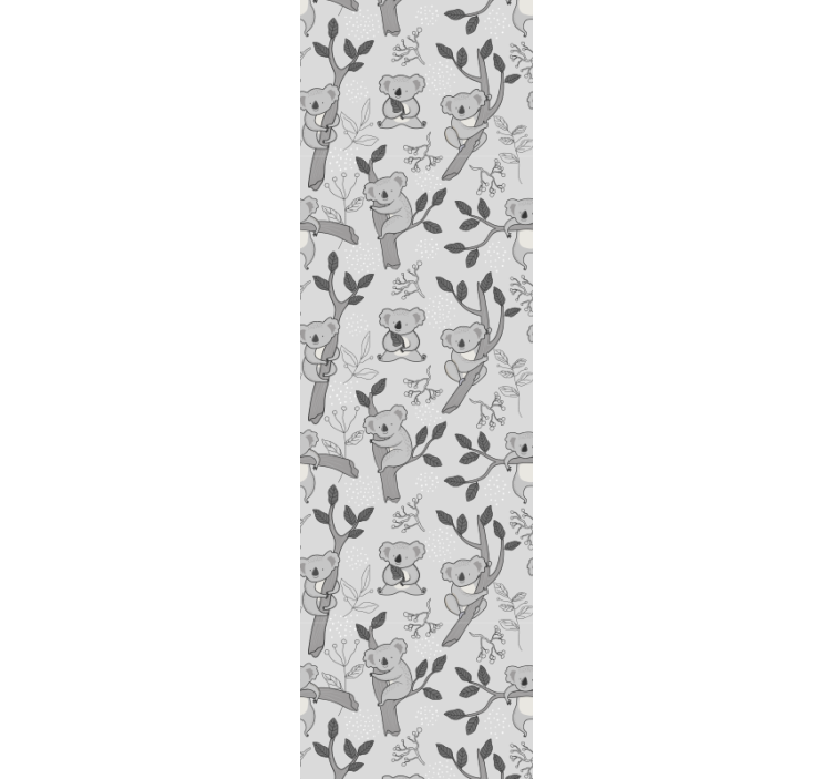 Koala Patterns animal wallpaper - TenStickers