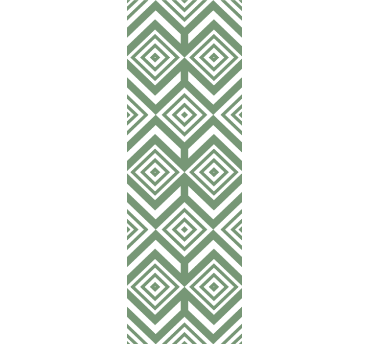 Angular Diamond Forms geometric wallpaper - TenStickers