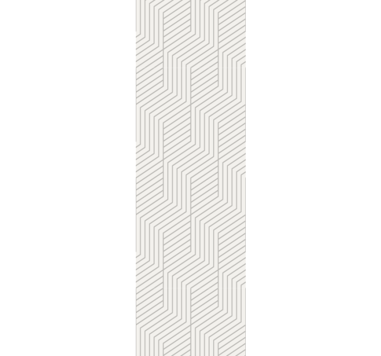 Linear Maze Pattern geometric wallpaper - TenStickers