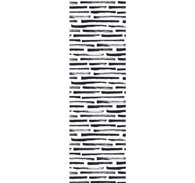 Abstract Stripe Pattern horizontal wallpaper - TenStickers