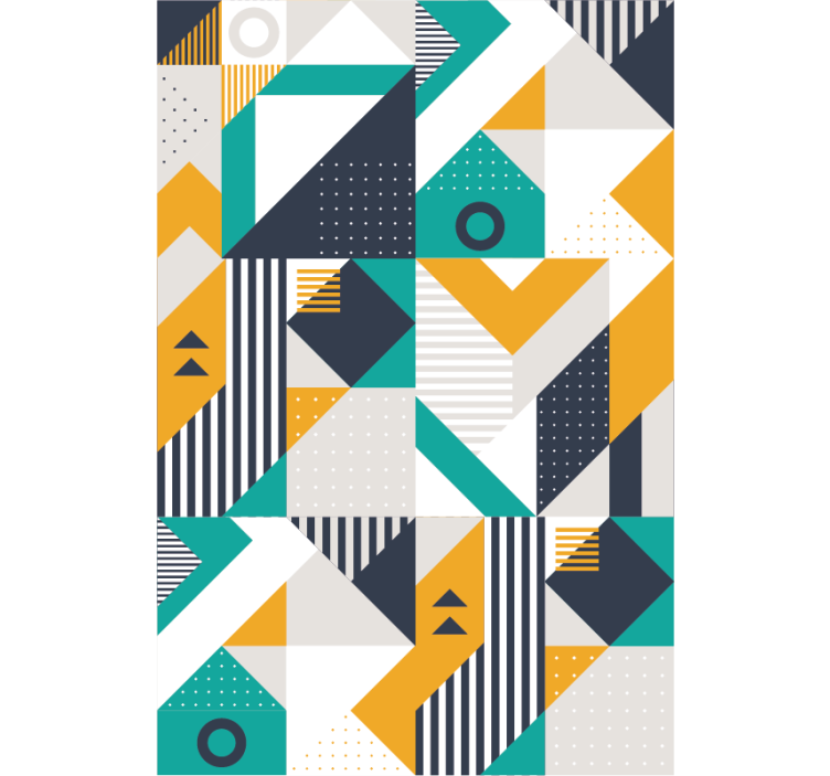 Geometric Collection geometric wallpaper - TenStickers
