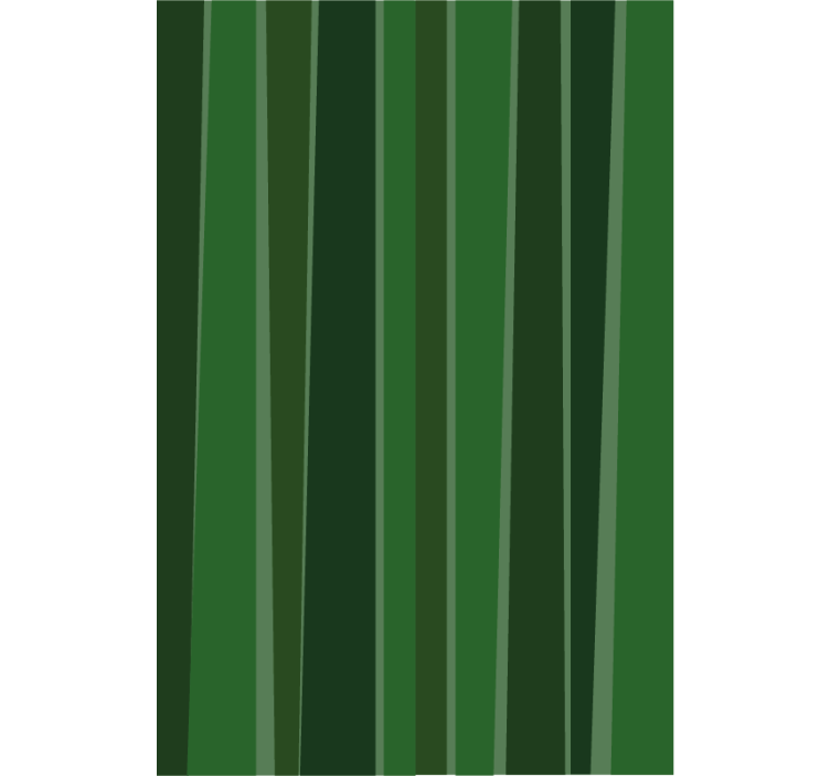 Striped wallpaper in green striped pattern - TenStickers