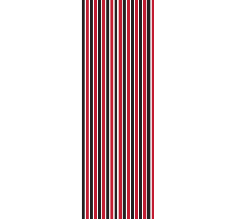 Vertical Stripe Ensemble striped wallpaper - TenStickers