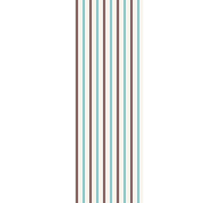 Vertical stripe wallpaper vertical stripe detail - TenStickers