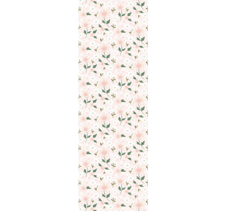 Floral Delicacy flower wallpaper - TenStickers