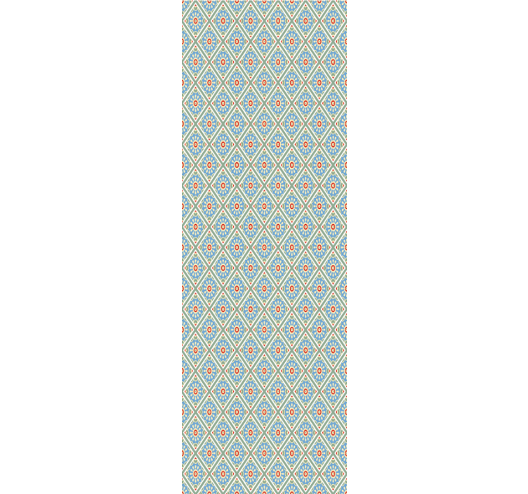 Tile effect wallpaper with tile pattern detail - TenStickers