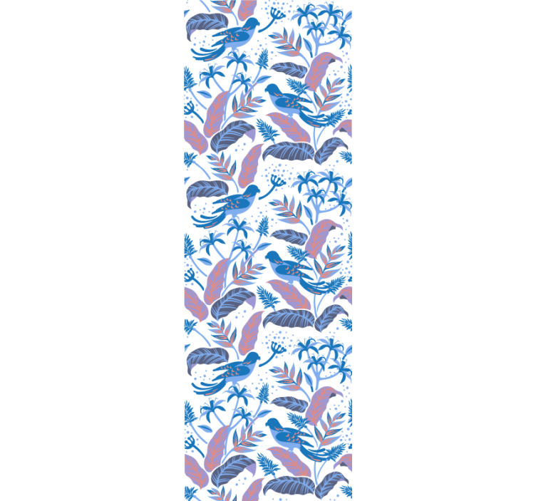 Aquatic Fauna Motif animal wallpaper - TenStickers