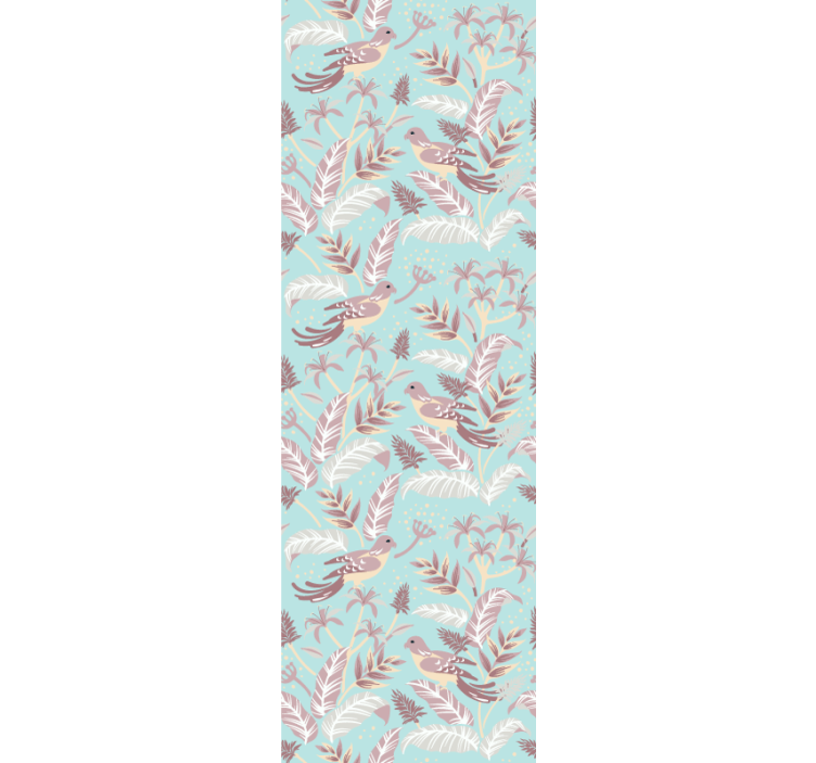 Feathered Friends birds wallpaper - TenStickers