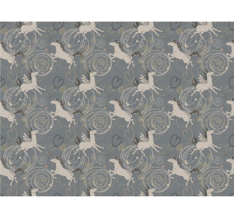 Enchanted Unicorns more animal wallpaper - TenStickers