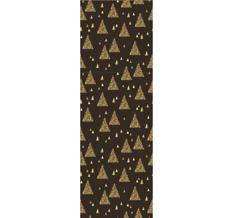 Golden Triangle Motif shapes wallpaper - TenStickers