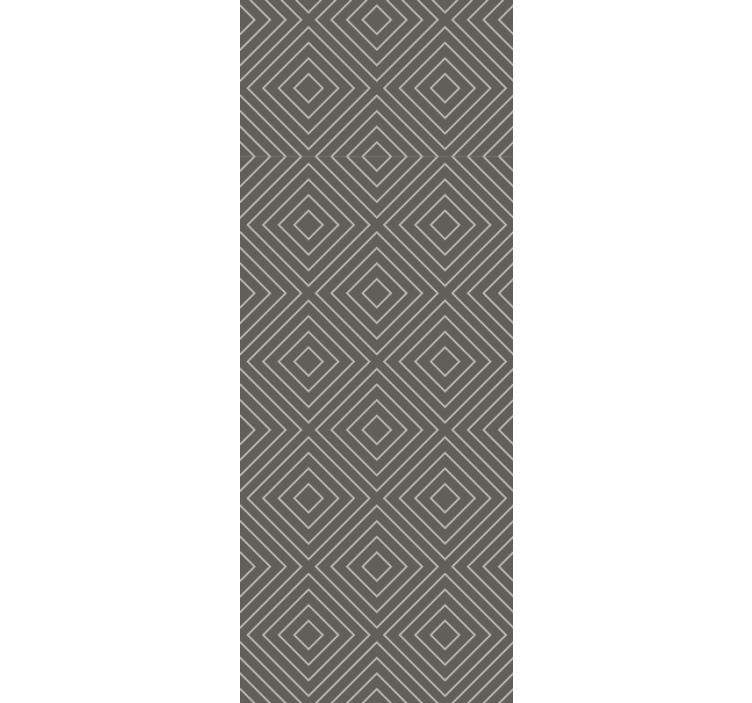 Diamond Shapes geometric wallpaper - TenStickers