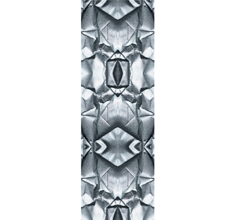 Geometric Cushioned wallpaper abstract - TenStickers