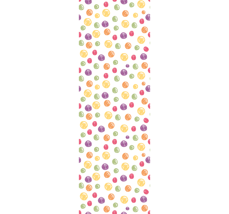Polka dot wallpaper polka dot explosion - TenStickers