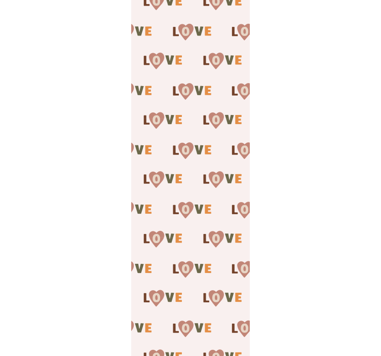 Love Text Pattern letters wallpaper - TenStickers