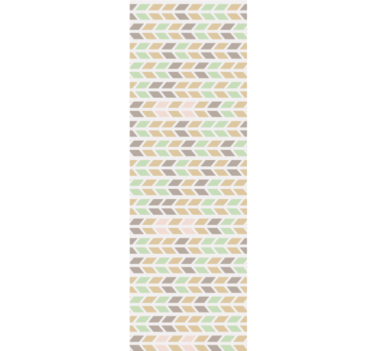 Chevron arrow pattern horizontal wallpaper - TenStickers