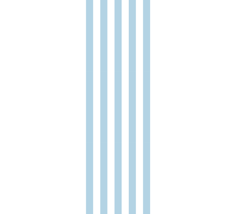 Striped Nursery vertical stripe wallpaper - TenStickers
