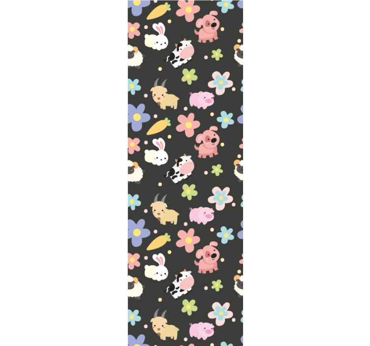 More animal wallpaper animal pattern joy - TenStickers