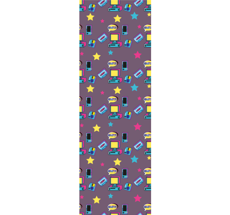 Retro Gaming Aesthetic personalized wallpaper - TenStickers