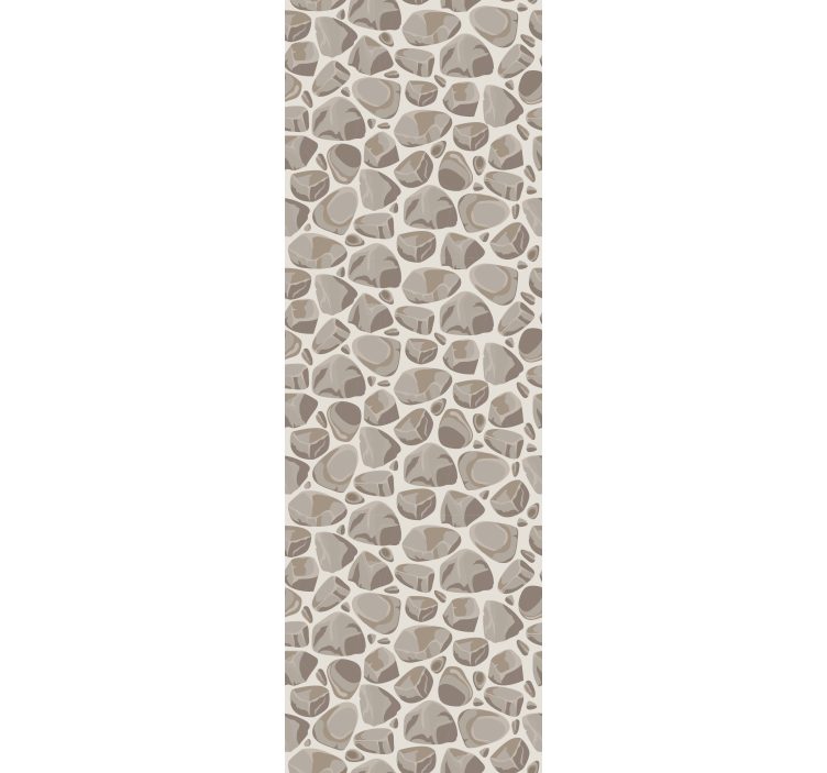 Textured Pebble Pattern stone effect wallpaper - TenStickers