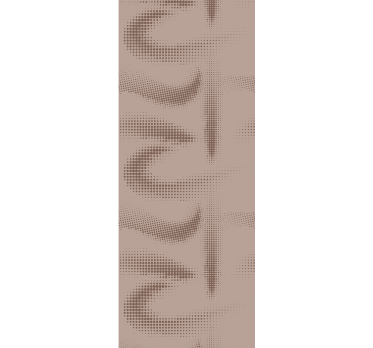 Scandinavian design dotted patterns Wallpaper - TenStickers