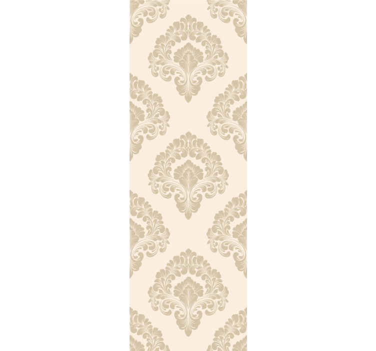 Elegant ornament pattern baroque wallpaper - TenStickers