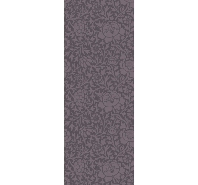 Floral ornament wallpaper in elegant floral style - TenStickers