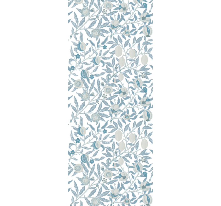 Elegant botanical pattern leaf wallpaper - TenStickers
