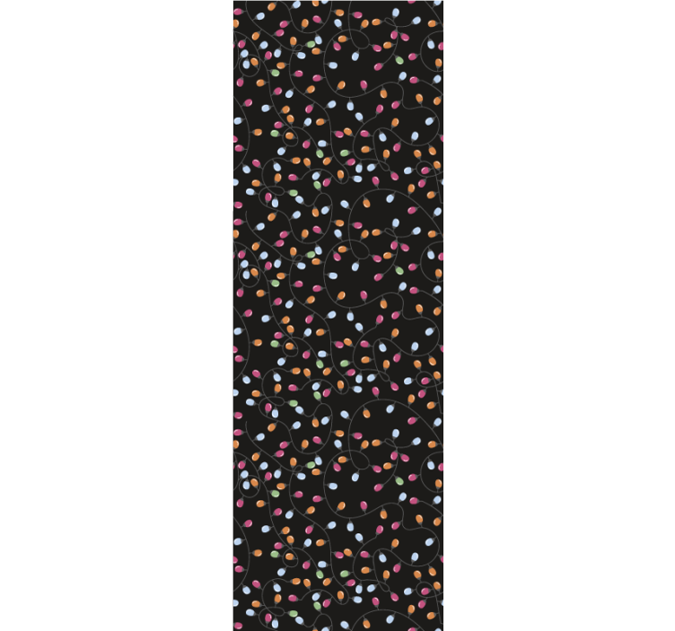 Festive Light Patterns christmas wallpaper - TenStickers