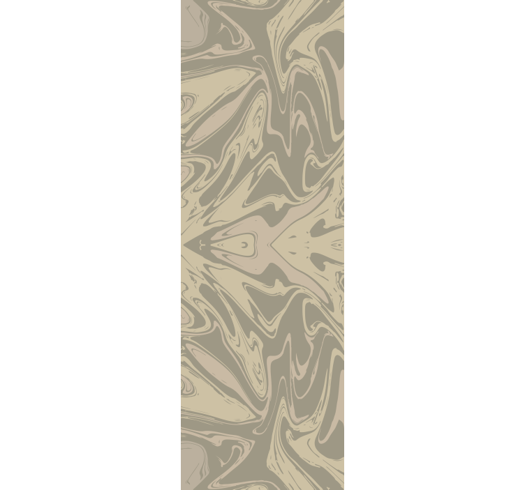 Stylish beige pattern wallpaper abstract - TenStickers