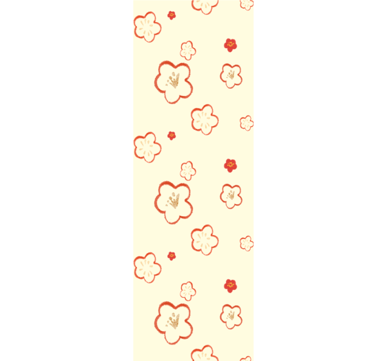 Delicate Floral Patterns flower wallpaper - TenStickers