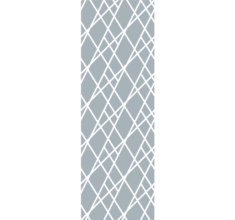 Gray diagonal lines geometric wallpaper - TenStickers