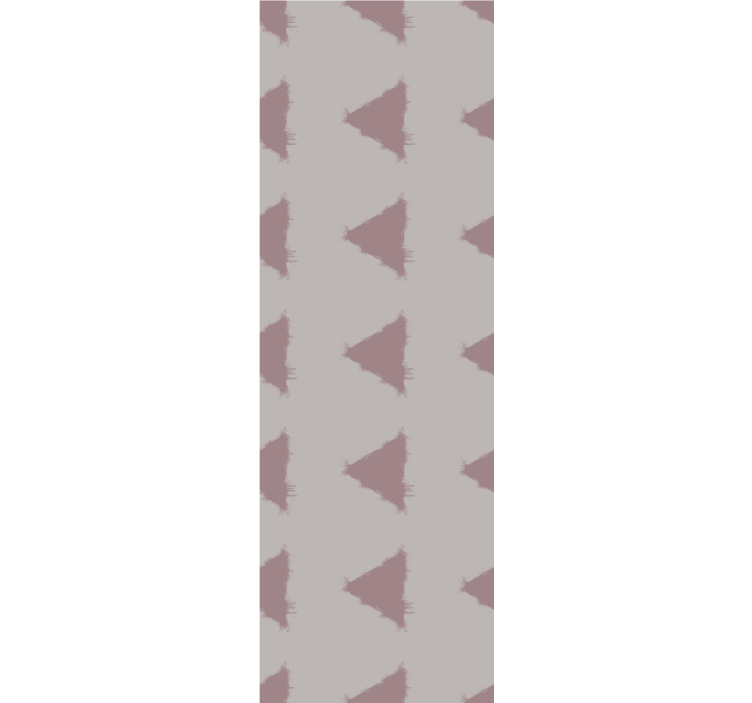 Stylized Triangular Pattern geometric wallpaper - TenStickers