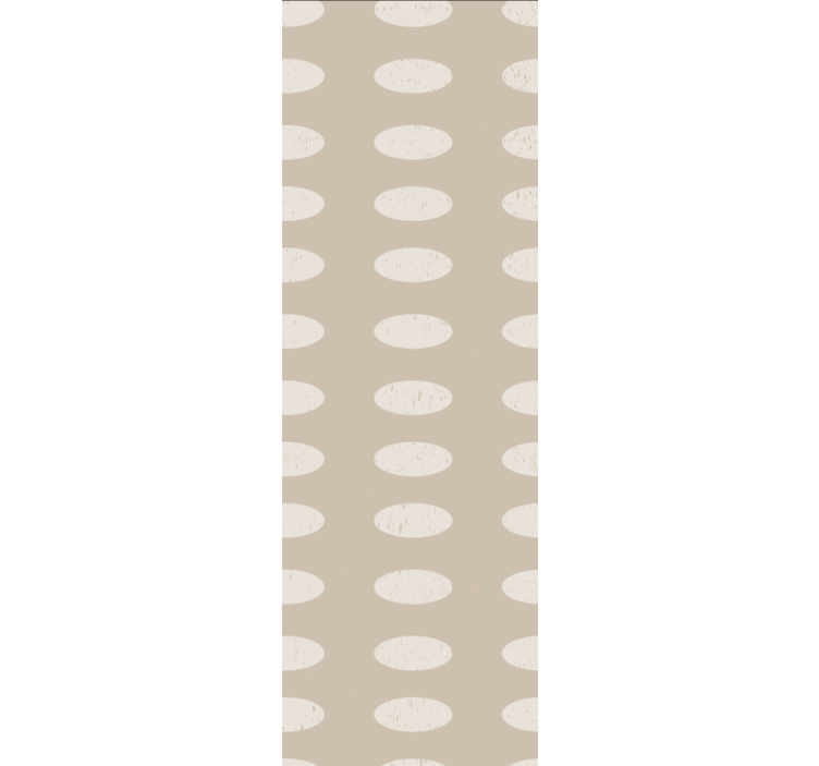 Oval Pattern Design polka dot wallpaper - TenStickers