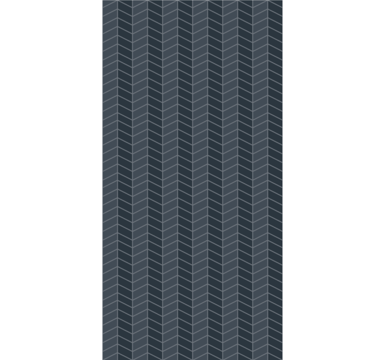 Chevron Pattern Design vertical stripe wallpaper - TenStickers