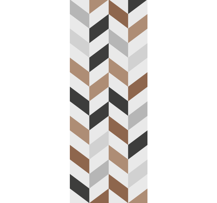 Abstract chevron motif teenagers wallpaper - TenStickers