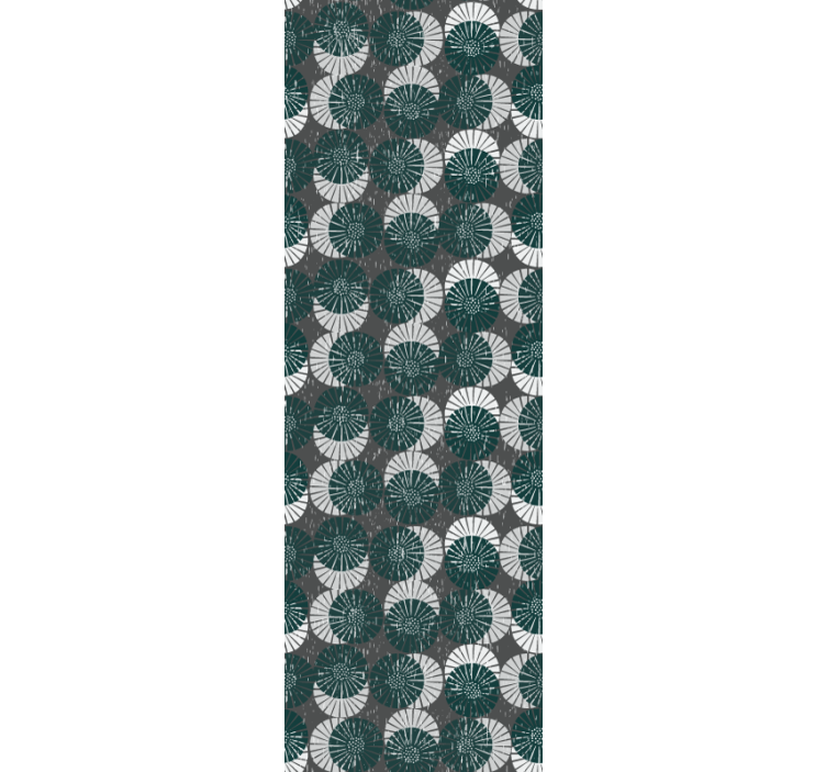 Dark shades pattern polka dot wallpaper - TenStickers