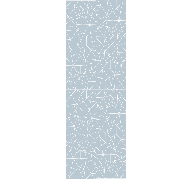 Modern line patterns Striped Wallpaper - TenStickers