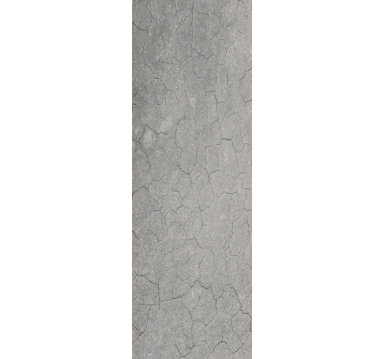 Cracked texture imitation stone effect wallpaper - TenStickers