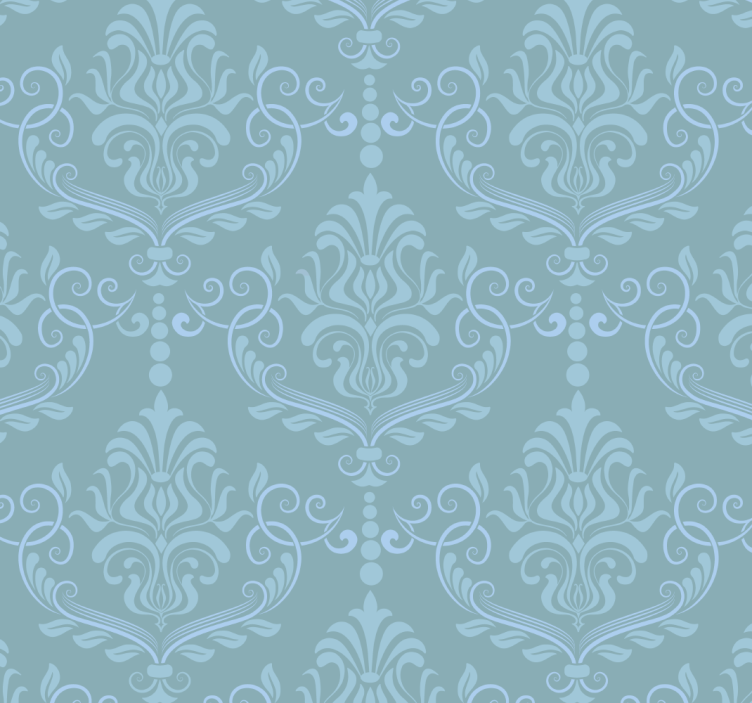Elegant Ornate Style baroque wallpaper - TenStickers