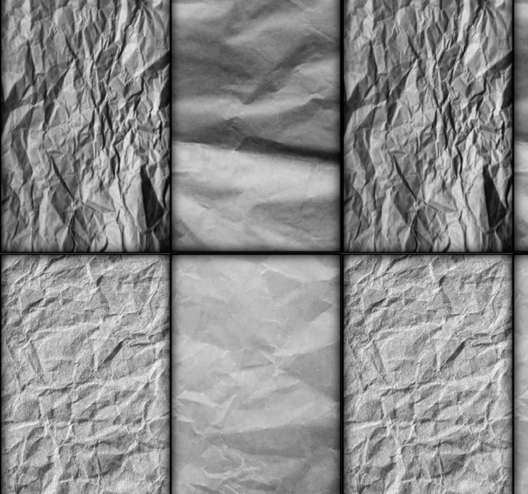 Crumpled Surface textured wallpaper - TenStickers